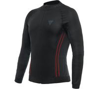 Dainese No Wind Thermo LS, Maillot Thermique Respirante Moto, Homme, Noir/Rouge, XL/X