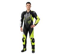 Dainese Outlet Combinaison En Cuir Perforé Audax D-zip