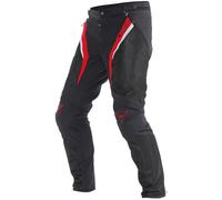 Dainese P. Drake Super Air Pantalon textile moto, noir/rouge, Taille 62