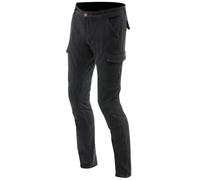 DAINESE Pantalons Cargo Slim Tapared Black 39