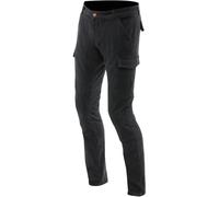 DAINESE Pantalons Cargo Slim Tapared Black 39