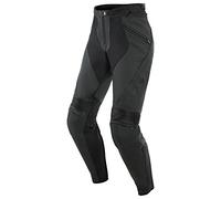 Dainese Pantalons de Moto Pony 3 Pantalon Cuir Femme Noir 42 (S), Femmes, Sportler, Toute l'année