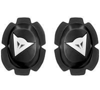 Dainese Pista HD Curseurs de genou, Noir/Blanc, Taille unique