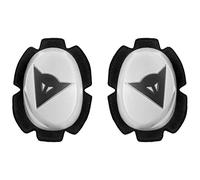 Dainese Pista Knee Slider, Protege Coude Moto, Blanc/Noir, N