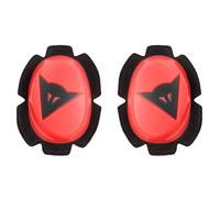 Dainese 1876166_779_N Slider de Moto pour les Genou, Rouge Fluo/Noir, Taille Unique