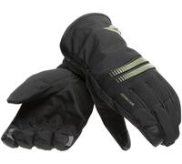 Dainese Plaza 3 D-Dry Gants de moto imperméables, noir/vert, Taille S