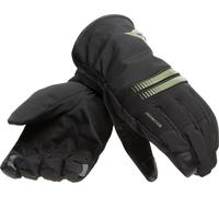 Dainese Plaza 3 D-Dry, gants imperméables XS Noir/Vert Foncé Noir/Vert Foncé