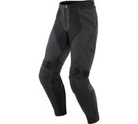 Dainese Pony 3 S26, pantalon en cuir 48 Noir Mat Noir Mat