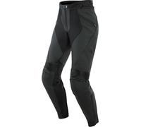 Pantalon de moto Cuir Femme Dainese PONY 3 Black-Matt