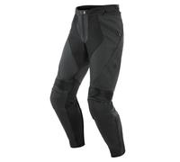 Dainese Pony 3 Pantalon en cuir de moto, noir, taille 26 pour homme