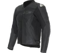 Dainese Racing 5 Blouson en cuir de moto perforé, noir, Taille Short 49