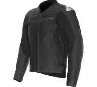 Dainese Racing 5 S26 Veste en cuir moto, noir, Taille 46