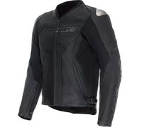 Dainese Racing 5 S26, veste en cuir perforé 58 Noir/Noir Noir/Noir