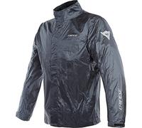 Dainese Rain Jacket, Veste de Pluie Imperméable Moto, pliable, légère, avec inserts réfléchissants