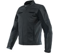 Dainese Razon 2 Veste en cuir de moto, noir, taille 44 pour homme