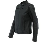 Dainese Razon 2, veste en cuir pour femmes 42 Noir Noir