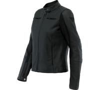 Dainese Razon 2, veste en cuir pour femmes 42 Noir Noir
