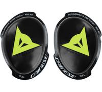 Dainese RSS 4.0 Kit de glissières de genou, noir/jaune, Taille unique