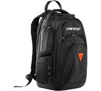 DAINESE - Sac à dos D-Gambit 2, ergonomique et polyvalent, avec compartiment pour ordinateur portable et poche rembourrée pour iPad et tablette, bretelles réglables, urbain et moto, 33.5 L, Noir