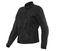 Dainese Sevilla Air Lady Tex Jacket, Veste Moto Été, Femme, Noir/Noir, 46