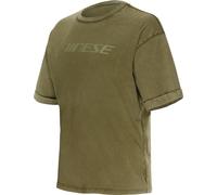 Dainese SFUMATA Shirt à col Rond, Vert Olive, XL Men's