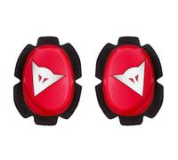 Dainese Slider de Moto pour les Genou, Rouge/Blanc, Taille Unique