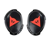 Dainese Protège-genoux moto RSS 4.0 – Kit complet mixte Noir/Rouge fluo