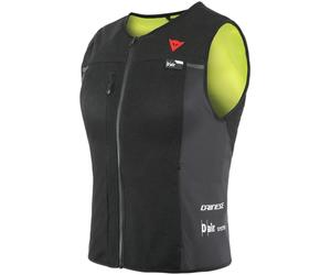 Dainese Smart D-Air® V2 Airbag Gilet de dames, noir/jaune, Taille S