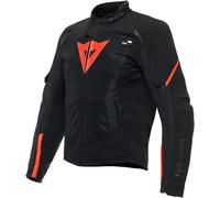 Dainese Smart LS Sport D-Air® Airbag Veste textile de moto, noir-rouge, taille 52 pour homme