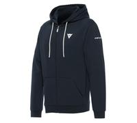 Dainese Speed Demon Full-Zip Hoodie Sweat en Coton avec Capuche et Fermeture Eclair, Carbonio, L Men's