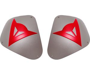 Dainese Sport Aluminium kit, curseur de l’épaule Argent/Rouge Argent/Rouge