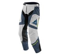 Dainese Sterrato Tex Pants Pantalon Moto en Tissu, Glacier Gris/Bleu, 58 Homme
