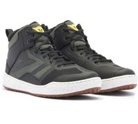 Dainese Suburb Air Chaussures de moto, noir-vert-jaune, taille 40 pour homme