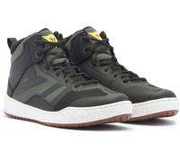 Dainese Chaussures de moto Suburb Air Noir/Blanc/Vert Foncé Taille 41 EU