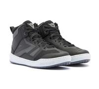 DAINESE - Suburb Air Shoes, Chaussure de Moto Été, Textile, Homme, Noir/Blanc/Iron Gate, 41