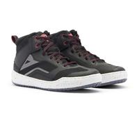 DAINESE - Suburb Air Shoes WMN, Chaussures d'été pour Motards, Femme, Noir/Blanc/Apple Butter, 37