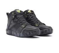 Dainese Suburb D-WP 2.0 Chaussures de moto imperméables, noir-gris-jaune, taille 41 pour homme