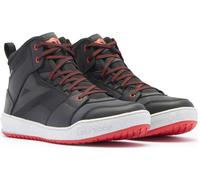 Dainese Chaussures de moto Suburb D-WP – Imperméables Noir/Blanc/Rouge Taille 39 Homme