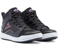 DAINESE Bottes Suburb D-WP Lady Black / White / Metal Purple 38