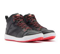 Dainese Suburb D-WP Moto Chaussures - Black-White-Red Lave (A66)