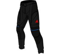 Dainese Super Adventure Absøluteshell, pantalon textile D-Dry 48 Noir/Bleu/Rouge Noir/Bleu/Rouge