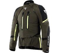 Dainese Super Adventure Absøluteshell, veste textile D-Dry 58 Olive/Noir/Jaune Néon Olive/Noir/Jaune Néon
