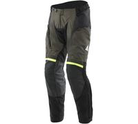 Dainese Super Adventure Absøluteshell, pantalon textile D-Dry 50 Olive/Noir/Jaune Néon Olive/Noir/Jaune Néon