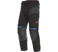 Dainese Super Adventure Absoluteshell S26 Pantalon textile de moto imperméable, noir/bleu, Taille 54