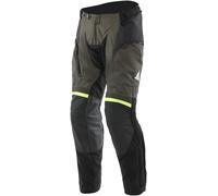 Dainese Super Adventure Absoluteshell S26 Pantalon textile de moto imperméable, olive/noir, Taille 50