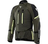 DAINESE SUPER ADVENTURE ABSOLUTESHELL Textiljacke olivgrün-schwarz-fluo-gelb 50
