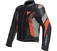 DAINESE SUPER RIDER 2 ABSOLUTESHELL Jacke schwarz-dunkelgrau-fluo-rot 54
