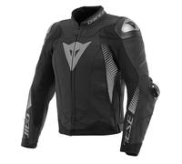 DAINESE SUPER SPEED 4 blouson cuir noir mat-gris anthracite 52