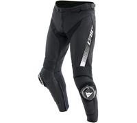 DAINESE SUPER SPEED pantalon en cuir noir-blanc 56