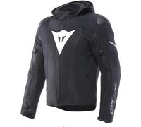 DAINESE SUPER SPRINT AIR Textiljacke schwarz-weiss 56